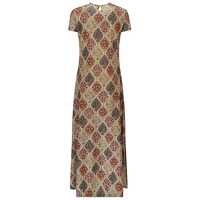 Rochii Siyu Printed Long Dress Femei