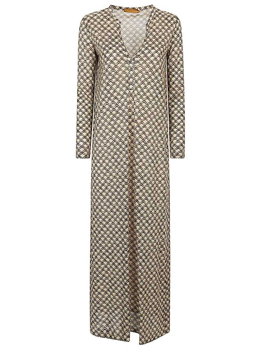 Rochii SIYU Siyu Printed Long Dress MULTICOLOUR Femei (BM 17491506) 1