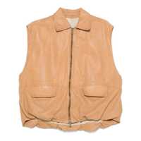 Geci Santoro Leather Waistcoats Femei