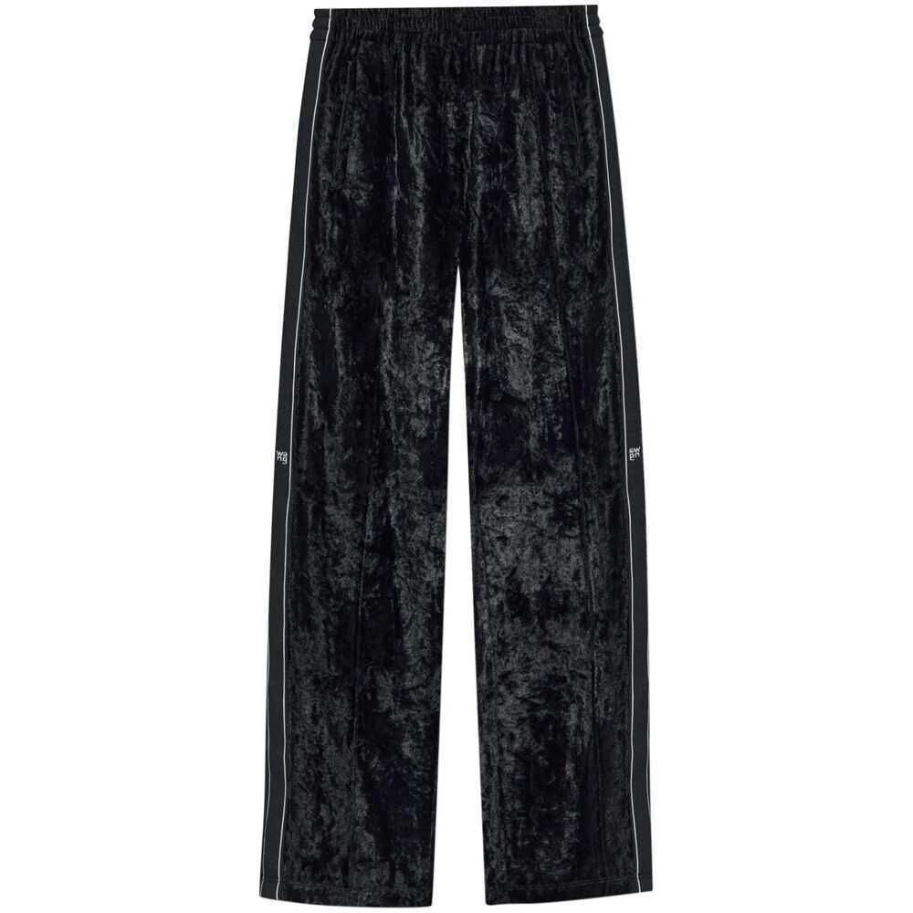 Pantaloni casual Alexander Wang Alexander Wang Track Pant W/Logo Webbing Black Femei (BM 17492286) 1