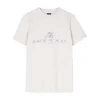 Tricouri Balenciaga Logo Cotton T-Shirt Femei