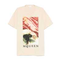Topuri Alexander McQueen T-Shirts Barbati
