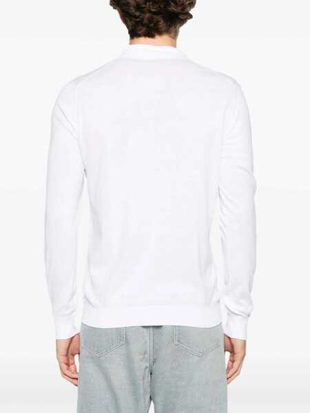 Tricouri Polo Fedeli Fedeli Polo Shirts WHITE Barbati (BM 17494848) 3