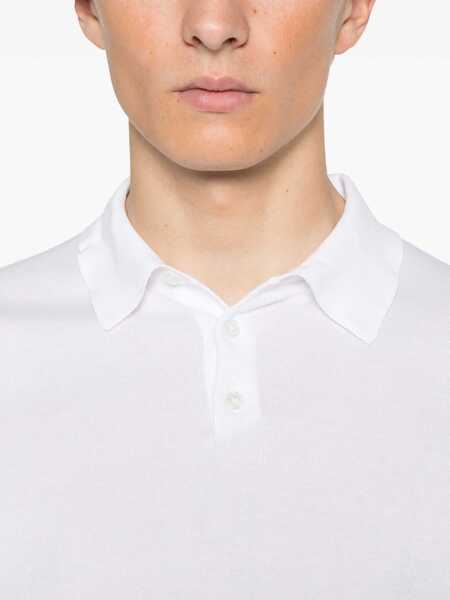 Tricouri Polo Fedeli Fedeli Polo Shirts WHITE Barbati (BM 17494848) 4