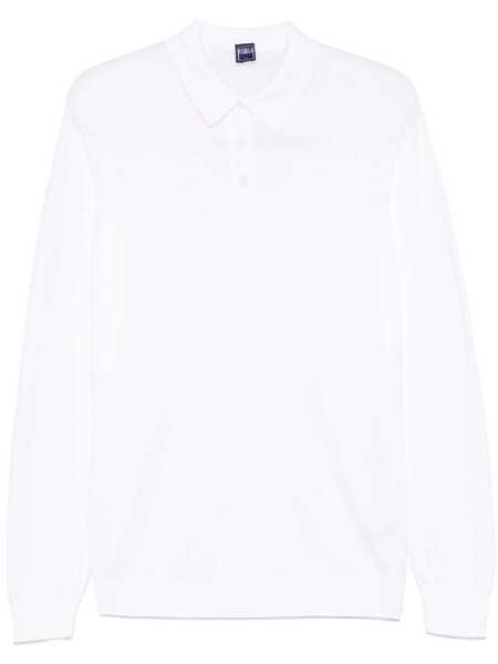 Tricouri Polo Fedeli Fedeli Polo Shirts WHITE Barbati (BM 17494848) 1