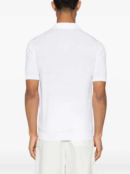 Tricouri Polo Fedeli Fedeli Polo Shirts WHITE Barbati (BM 17494899) 3