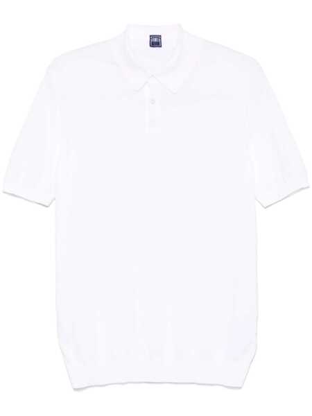 Tricouri Polo Fedeli Fedeli Polo Shirts WHITE Barbati (BM 17494899) 1