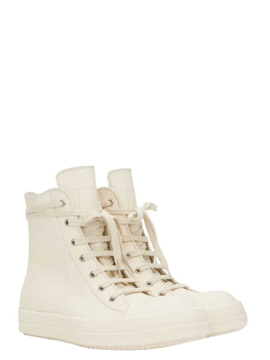 Sneakers Rick Owens Rick Owens White High Top Sneakers - Women WHITE Femei (BM 17495064) 2