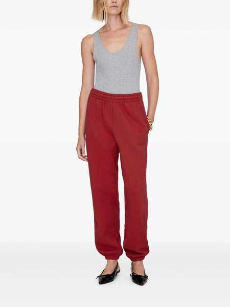 Pantaloni casual ANINE BING Anine Bing Pants RED Femei (BM 17495277) 2