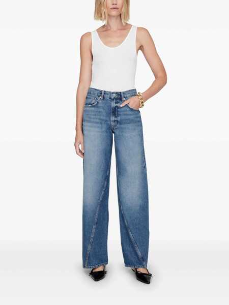 Blugi ANINE BING Anine Bing Jeans BLUE Femei (BM 17495301) 3