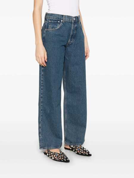 Blugi ANINE BING Anine Bing Jeans BLUE Femei (BM 17495343) 3