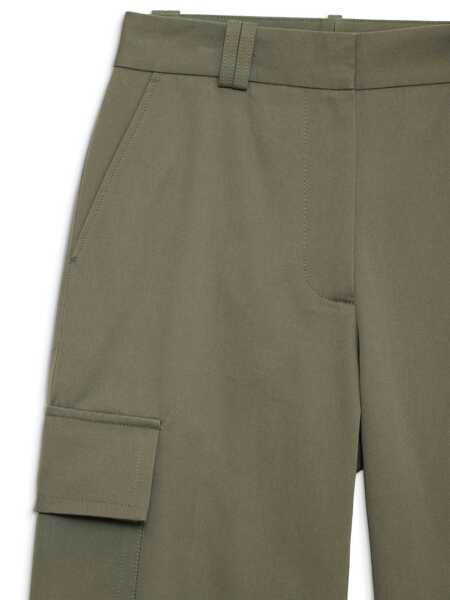 Pantaloni casual ANINE BING Anine Bing Pants GREEN Femei (BM 17495358) 4