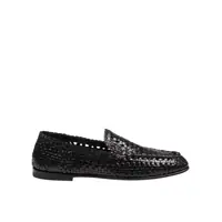 Mocasini Dolce & Gabbana Slipper From The Dg Evening Line In Shiny Goatskin Woven Barbati