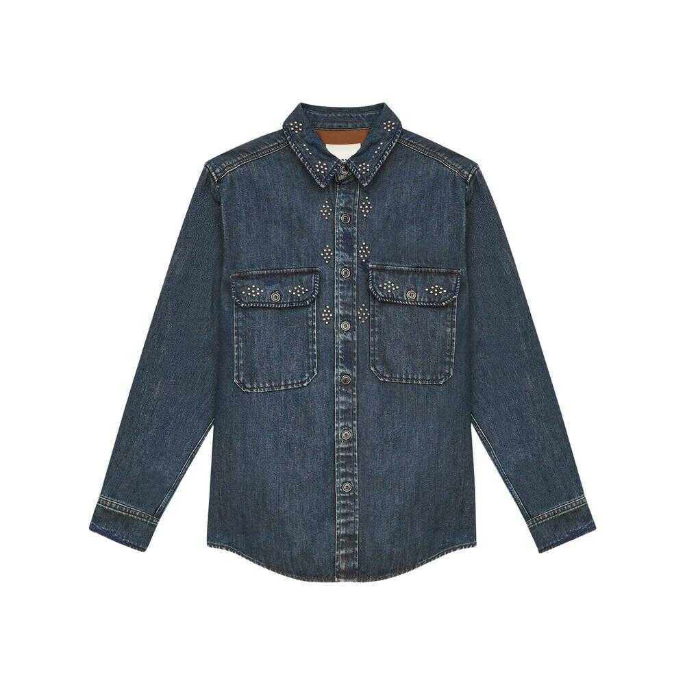 Camasi Isabel Marant Isabel Marant Shirts BLUE Barbati (BM 17498010) 1