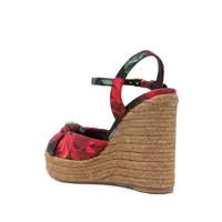Espadrile Dama - Espadrile Dolce & Gabbana Dolce & Gabbana Red Cotton Espadrillas ROSA ROSSA F. NERO Femei (BM 17499144) - B-mall.ro
