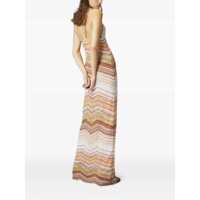 Imbracaminte MISSONI BEACHWEAR Dama - Rochii MISSONI BEACHWEAR Missoni Multicolor Orange Long Dress ORANGE Femei (BM 17499543) - B-mall.ro