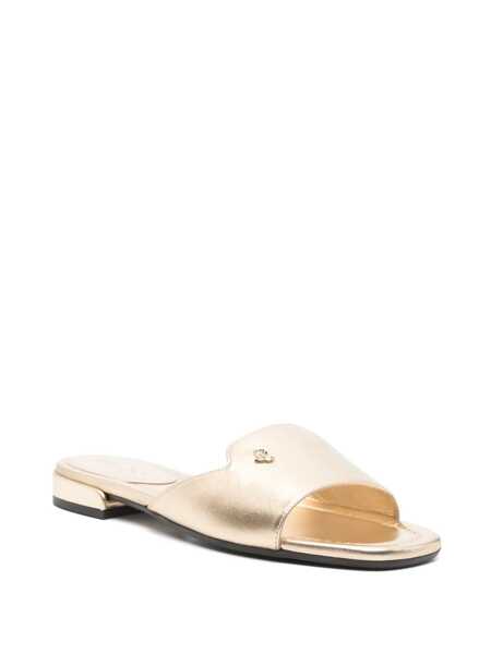 Sandale Jimmy Choo Jimmy Choo Flip-Flops & Slides GOLD Femei (BM 17499594) 2