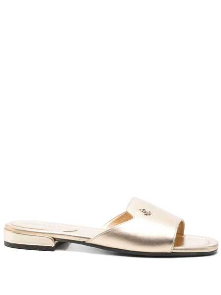 Sandale Jimmy Choo Jimmy Choo Flip-Flops & Slides GOLD Femei (BM 17499594) 1