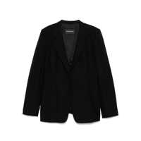 Sacouri Emporio Armani Single-Breasted Blazer Jacket Femei