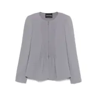 Sacouri Emporio Armani Crewneck Blazer Jacket Femei