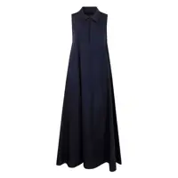Rochii Emporio Armani Cotton Long Dress Femei