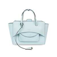 Genti de mana Hidesins Flap Medium Leather Tote Bag Femei