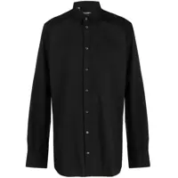 Camasi Dolce & Gabbana Dolce & Gabbana Black Classic Cotton Shirt With Long Sleeves