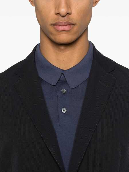 Geci Herno Herno Single-Breasted Jacket BLUE Barbati (BM 17502366) 5