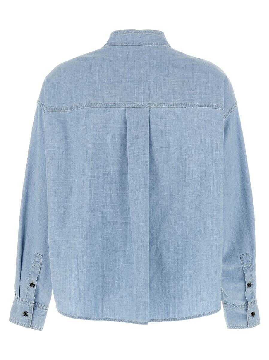 Camasi Isabel Marant Isabel Marant toile Vero Blouse BLUE Femei (BM 17503326) 2