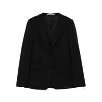 Sacouri Tagliatore Black Single Breasted Blazer Femei