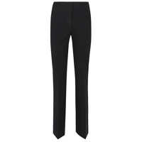 Pantaloni casual Via Masini 80 Flared Cotton Trousers Femei