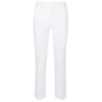 Pantaloni casual Via Masini 80 Cotton Straigh-Leg Trousers Femei