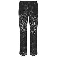 Pantaloni casual I Love My Pants Kendal Embroidered Trousers Femei
