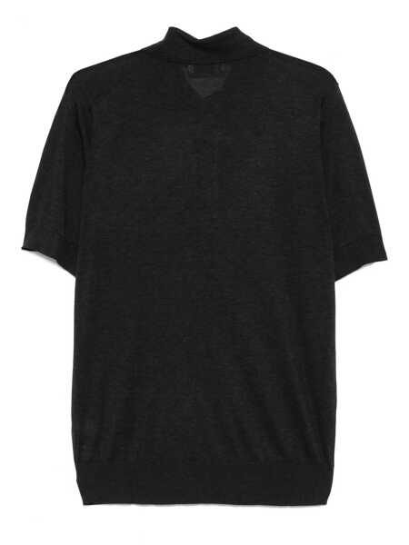 Tricouri Polo Brunello Cucinelli Brunello Cucinelli Polo Shirts GREY Barbati (BM 17507508) 2