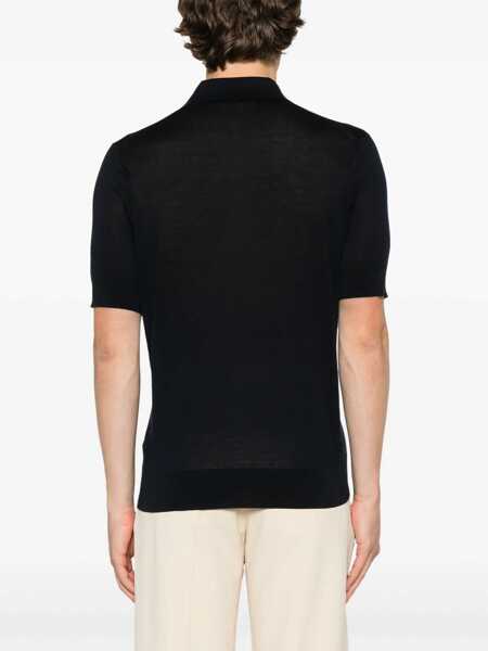 Tricouri Polo Brunello Cucinelli Brunello Cucinelli Polo Shirts BLUE Barbati (BM 17507598) 3