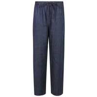 Pantaloni casual Apuntob Linen Striagh-Leg Trousers Femei