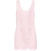 Rochii Self-Portrait Pink Floral Lace Mini Dress Clothing Femei