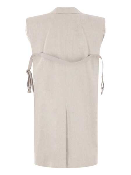 Geci Rick Owens Rick Owens Jackets Beige Femei (BM 17511585) 2