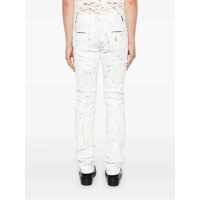 Blugi MM6 Maison Margiela pentru Barbati - Blugi MM6 Maison Margiela Mm6 Maison Margiela Patent Jeans WHITE Barbati (BM 17512464) - B-mall.ro