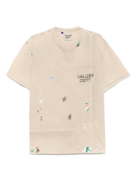 Topuri GALLERY DEPT. Gallery Dept. T-Shirts & Vests Beige Barbati (BM 17514732) 1