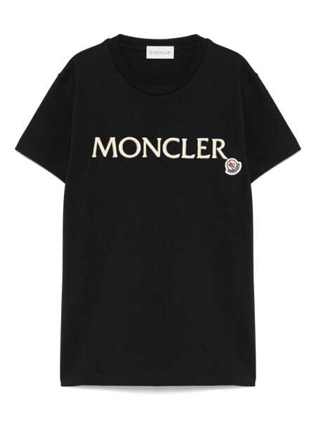 Tricouri Moncler SS T-SHIRT Black   Fete (BM 17515641) 1