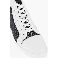 Sneakers Christian Louboutin pentru Barbati - Sneakers Christian Louboutin Monogram Orlato High-Top Sneakers Black Barbati (BM 17516083) - B-mall.ro
