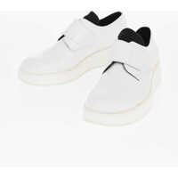 Sneakers Leather Low-Top Sneakers With Strap Closure Barbati
