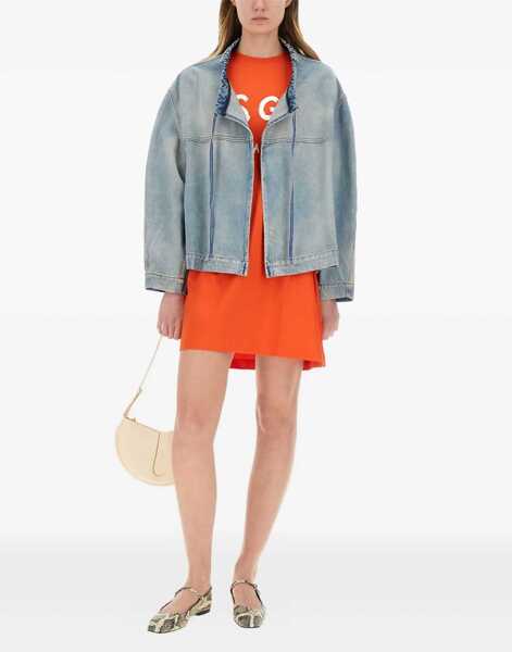 Jachete MSGM Denim Jacket DENIM Femei (BM 17516569) 2