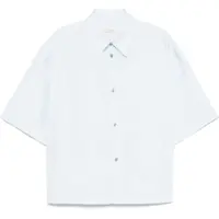 Camasi casual Short-Sleeved Boxy Shirt Barbati