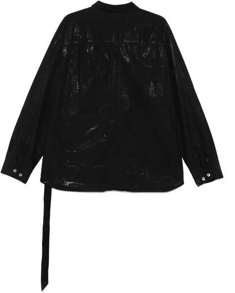 Camasi casual Rick Owens Outershirt Jumbo BLACK Barbati (BM 17516719) 2