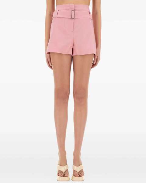 Pantaloni scurti MSGM Belted Shorts PINK Femei (BM 17516776) 1