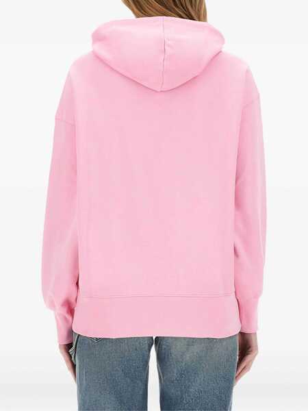 Bluze de trening MSGM Sweatshirt With Logo PINK Femei (BM 17516809) 2
