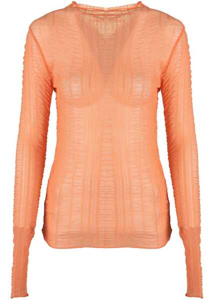 Tricouri Patrizia Pepe 2C1548/A426 Pomaraczowy Femei (BM 17517226) 2