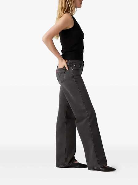 Blugi drepti Levis Low Loose jeans Black Femei (BM 17517339) 3